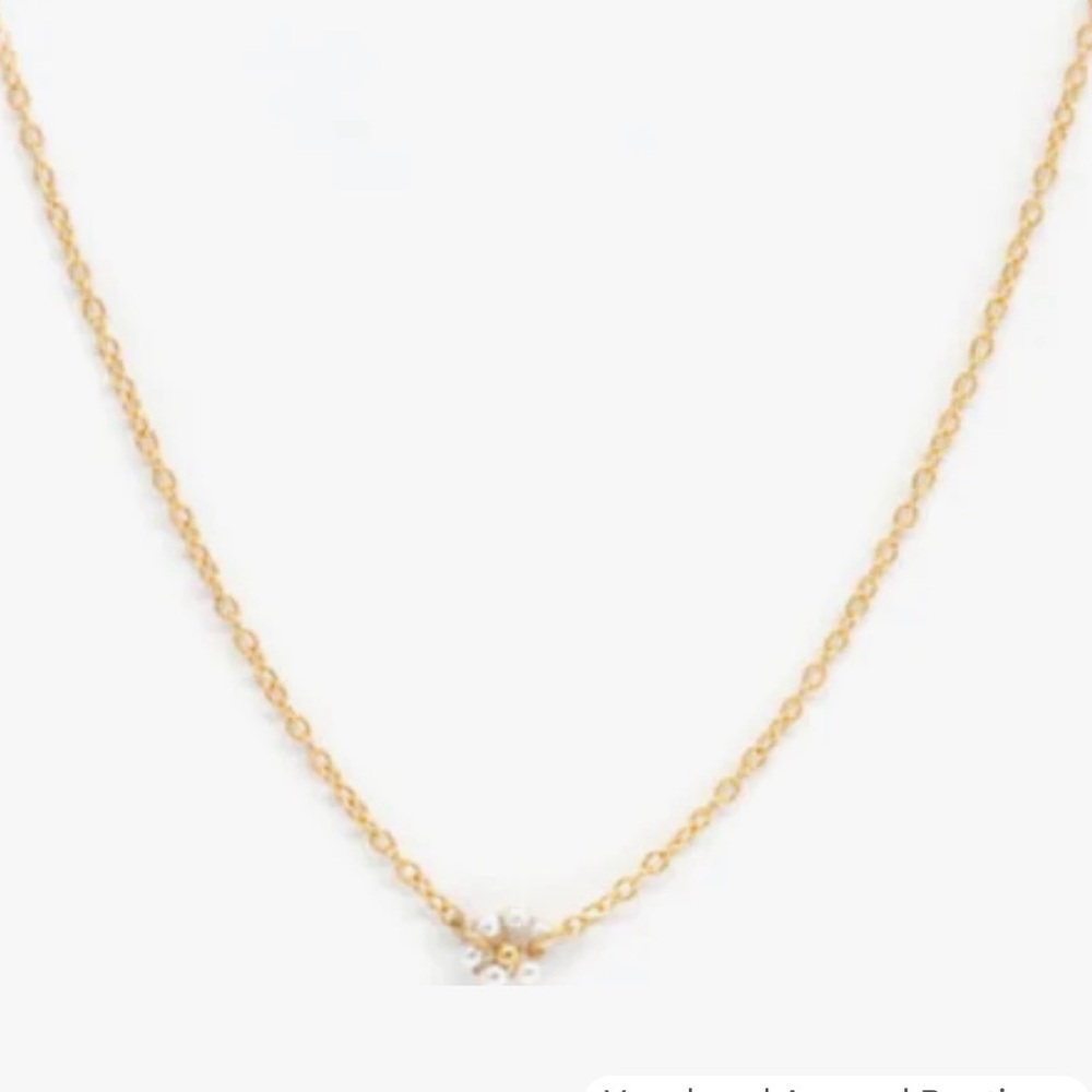 Gold Necklace with Star Charm